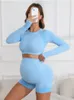 Quick-drying Pregnant Women Yoga Suit Sports Long-sleeved Women's Yoga Suit Summer Sports Suit Women's Belly-supporting Yoga Suit