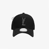 Projektantki Kobiety Men Baseball Cap Luksusowy kapelusz czarny litera haft y kulki