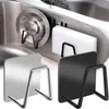 Magazyn kuchenny stal ze stali nierdzewnej zlewozmywak stojak na samoprzylepną gąbkę Holde łazienkę akcesoria