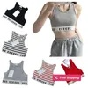 Dames T-shirt Mouwloos vest Ontwerpers Letter Celins Top t-shirts Dameskleding Mode Sexy Dames Strand Tanks Tops voor vakantie Phpr ZNM0