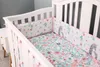 5 adet Yorgan Beşik Sayfası Beşik Beşik Etirtbumpers ve Yastık Kılıfı Dahil Kızlar İçin Bebek Yatak Yatak Seti 240112