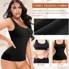 Flarixa sömlösa formkläder tank tops för kvinnor mage kontroll väst kamisol med inbyggd bh plus size body shaper underkläder 3xl 240112