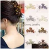 Korean Acetate Hair Claws Clamps Women Vintage Acrylic W Style Barrette Geometric Clip Big Hairpin Fashion Accessories Drop Delivery Dhd1C