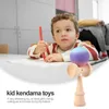 Pussel leksaker pedagogiska leksaker cups barn trä kendama japansk leksak proffs Kendama Aldult Kendall 240112