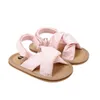 Sandalen für Kleinkinder, für Babys, Mädchen, rutschfest, weiche Gummisohle, atmungsaktiv, für den Strand, für Kleinkinder