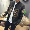 Spring Men Bomber Jacket 2017 New Fashion Chinese Long Pao Jackets Men Slim Fit Long Sleeve Casual Coats Windbreaker 5Xl-M 85