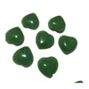 Crystal 20Mm Love Heart Shaped Crystal Natural Stone Healing Crystals Stones Valentine Day Ornaments Mti Colour Jewelry Drop Delivery Dhii0