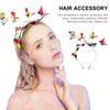 Bérets papillon fascinateur bandeau cheveux fête danse accessoire pour les femmes