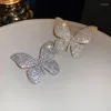 Broches en strass papillon pour femmes, élégantes, cadeau de mariage, Banquet, accessoires pour vêtements, revers