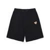 Neuer Stil Hochwertiger Designer Com Des Garcons PLAY CDG Schwarze Shorts Rotes Herz Unisex Japan Hose Beste Qualität EURO-Größe