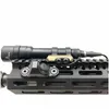 Кнопка дистанционного крепления Mlok на 45 градусов для Surefire M300 M600, переключатель оружия, цвет, черный и Fde, Прямая доставка