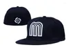 Ball Caps Meksyk Narodowy Drużyny wyposażone w drużyny Hats Snapback Baseball Baseball Football Hat Hip Hop Sports Fashion