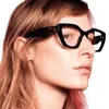 Оптовая продажа, модные женские роскошные дизайнерские очки, оригинальные высококачественные солнцезащитные очки «кошачий глаз» SPR09Y, изготовленные по индивидуальному заказу с линзами для близорукости по рецепту