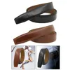 Cinture Cintura in pelle larga 3,5 cm di alta qualità senza cinturino con fibbia automatica per uomo