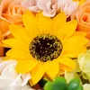 Dekorative Blumen, künstliche Sonnenblume, Boutique-Geschenkbox, Raumdekoration, Zubehör, 3 Farben, süße Geschenke für Frauen, Valentinstag