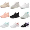 2024 Spring Women Shoes Hiking Running Soft Casual Flat Shoes Fashion Black Pink Beige Gray Trainers Large Size 35-41 GAI