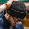 Maden Männer Winter Skullies Beanies Hüte Für Frauen Gestrickte Woll Schal Kappen Sturmhaube Maske Gorras Motorhaube Dicke Warme Handgemachte hut 240113