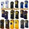 커스텀 플레이어 버전 농구 30 Stephencurry Jersey Au Stitch 3 Chrispaul Garypayton Andrewwiggins Jonathankuminga Klaythompson Draymondgreen Mosesmoody