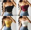 Camisetas sin mangas para mujer Camis Chaleco sin mangas sexy Corsé Crop Top Ropa estética para mujer Verano Y2k Streetwear Blanco Negro Amarillo Rojo Tanque para mujersephemeralew