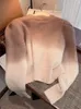 Femmes tricots français petit parfum dégradé col en v bouton doré pull manteau automne/hiver haute qualité court tricoté Cardigan femme