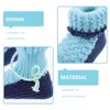 Boots 1 Pair Handmade Baby Hand Knitting Shoes Crochet Knitted Booties