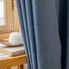 Yanyangtian Double Linen Curtain vardagsrum sovrum Dekorativt gardinfönster Tulle Gaze Gardin French Window 240113