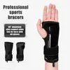 1 par Professional Carpal Tunnel Wrist Brace With Support Plate Justerbar splinte -handled för multi utomhus snösporter 240112