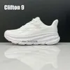 2024 One One Hoka Carbon X3 Clifton 9 Womens Running Shoes Bondi 8 Athletic Shoes Sneakers Shock Absorbing Road Fashion Mens Unisex Sports Shoes Size 36-45