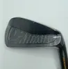 Cabeza de hierros de golf genuinos ZODIA plata/negroPalos de golf de patrón limitado con eje de acero o eje de grafito 240112