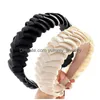 Colorf Fashion Weave Braided Wide Headband Girls Beautif Solid Color Hair Hoop Korean Style Accessories For Drop Delivery Dhmv7