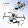 Nuovo drone RC professionale S135: posizionamento GPS preciso, potente motore brushless, con fotocamera gimbal elettrica 1080P su tre assi, display LCD.