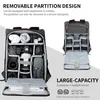 Zubehör Kf Concept Kf13.104 Kameratasche Professioneller Fotografie-Kamerarucksack mit großer Kapazität Wasserdichte Reisetasche für Objektivstativ