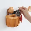 Ganchos gancho de madera creativo Animal nórdico colgante de pared percha decoración del hogar accesorios de cocina de madera maciza