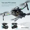 Dron RG101 GPS, 2-osiowa patelnia Przechylna kamera przeciw shake, EIS FPV wideo 1080p 360 ° Unikanie przeszkód laserowych, niski powrót mocy, brak powrotu sygnału