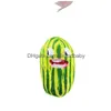 Sensory Toy Fidget Finger Watermelon Strips Voice Funny Mouth Ersätta nyckelringning