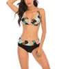 Kobiety tankinis bikini zestaw strojów kąpielowych kąpiel kąpiel stroju kąpielowego garnitury panie bikini garnitur dwa kawałki Monokini S-6xl 240113