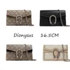 Klassisk lyxkedjedesigner Bag Fashion 2024 Plaid Flower Brand Wallet Vintage Ladies Brown Leather Handbag Designer Shoulder Bag