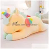 럭셔리 물건 동물 hy wy p 장난감 무지개 조랑말 인형 옷 베개 peluche licorne 크리스마스 선물 드롭 배달 dhfht