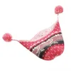 Connectyle meninos meninas bonito dos desenhos animados cervos quente gorro outono inverno crânio boné de algodão malha velo forrado crianças earflap chapéu com pom-pom 240112