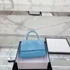 Designers Bags Woman crocodile pattern luxurys solid color Shoulder Bag women's Handbags shopping purse mall Wallet 8 colors
