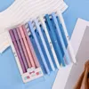 6PCS/set Kawaii Gel Pen 0.5mm Black Creative Cute Neutral Ink Children Gift School Office Writing Supplies Stationery