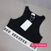 Dames T-shirt Mouwloos vest Ontwerpers Letter Celins Top t-shirts Dameskleding Mode Sexy Dames Strand Tanks Tops voor vakantie Phpr ZNM0