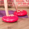 Йога-массаж с шипами для тренировок, надувной мяч, прочный спортивный тренажерный зал, фитнес-центр, качающаяся, стабилизирующая балансировочная подушка, надувной насос 240113
