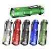 Laser Pointer Wholesale 7W 300Lm Sk-68 Odes Mini Q5 Led Flashlight Torch Tactical Lamp Adjustable Focus Zoomable Light 5 Colors Drop D Dheiu