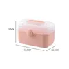 Familjemedicin Box Medicine Lagring Box stor kapacitet Multi-skikt Portable Medicine Box Plastic Small Medicine Box 240112