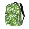 Rugzak Groene Plant Bladeren Fronds Wandelrugzakken Jeugd Kawaii Schooltassen Design Print Rugzak