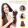 Dryer Professional One Step Hair Dryer Comb volumizer 2 in 1 straightener and curler Hot Air Curling iron Rotating Rollers Comb