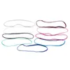 Bowls 9 Pieces Thick Non-Slip Elastic Sport Headbands Hair Exercise And Sweatbands For Women Men Multicolor