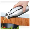 Other Kitchen, Dining & Bar 20Pcs 500Ml/750Ml Stainless Steel Olive Oil Dispenser Bottle Pourer Leakproof Kitchen For Vinegar Sauce To Dhbjp