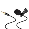 Microphones Top Deals Lavalier Microphone 3.5Mm Condenser Perfect For Recording/Interview/Video Conference/Podcasting